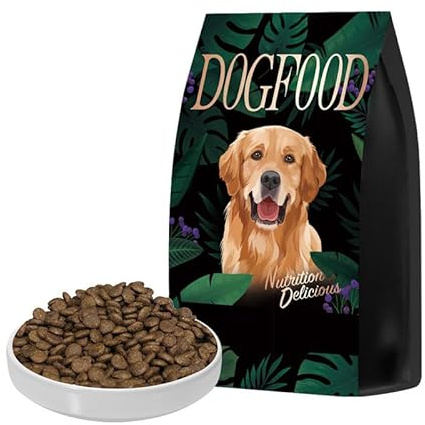 Alimento para perros adultos 2,5 kg – 18% de proteína cruda de pollo carnoso y carne de res, sal baja y aceite, con calostro de cabra y probióticos para intestinos sanos y pelo brillante