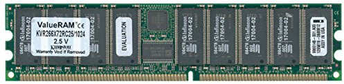 Kingston KVR266X72RC25/1024 266 MHz DDR ECC-registrerat CL2.5 DIMM 1024 MB arbetsminne