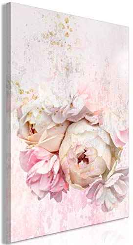 murando - Wandbilder Blumen 40x60 cm Vlies Leinwandbild 1 TLG Kunstdruck modern Wandbilder Wanddekoration Design Wand Bild - Magnolie Pflanzen rosa b-C-0619-b-a
