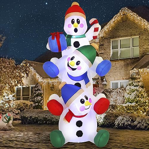 Pupazzo di neve gonfiabile V3 da 6 piedi