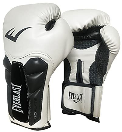 XJST Grad Boxing Handschuhe für Männer & Frauen, Kickboxing Sparring Trainingshandschuhe, zum Schlagsack, Kickboxen, Muay Thai, MMA Mesh atmungsaktive Handschuhe,Weiß,14oz