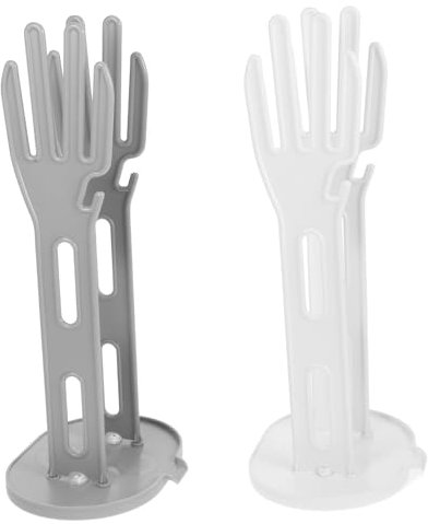 Ciieeo 2pcs Kitchen Glove Rag Hanger Drying Rack for Sink Area Multifunction Storage Shelf for Cleaning Tool for Bathroom Kitchen Worktop
