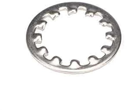 Arandelas de seguridad externas de diente de estre Arandela de parada antideslizante de dientes múltiples,(M16)