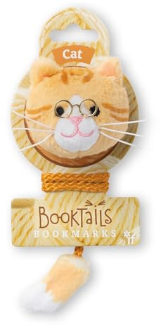IF BookTails Marque-page Motif chat roux