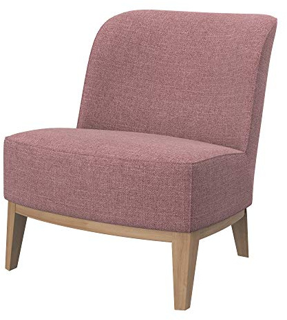 Soferia Sesselschoner Kompatibel Mit Stockholm Sessel Sesselbezug Sesselüberzug Sesselhusse Cover Einfache Reinigung Allergiefrei Naturel Coral