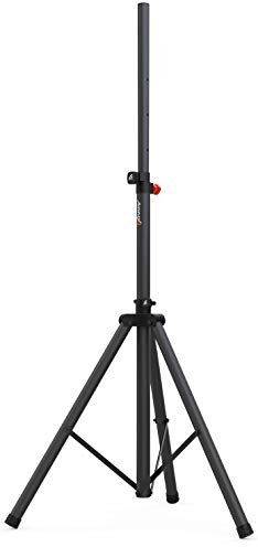 Audibax Neo 131 Plus - Supporto per Altoparlanti Professionale - Treppiede in Alluminio per Altoparlanti - Fissaggio Easy Lock - Allungabile - Altezza Regolabile da 100 a 180 cm - Peso Massimo 50 kg
