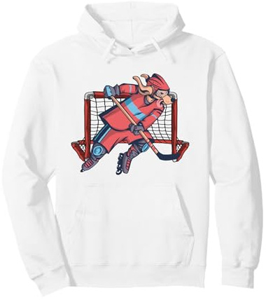Hockey sobre patines Portero perro Patinador en línea Hockey Sudadera con Capucha