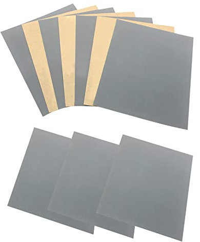 10 Pcs Wet and Dry Sandpaper 2000 Grit Sanding 28 x 23cm Sheets Sanding Tools for Wood Car Metal Plastic Glass Drywall