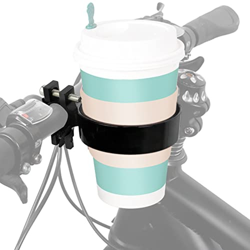 HUIOP handlebar cup holder, Bike Handlebar Cup Holder Aluminum Cup Bottle Holder Road Bike Water Bottle Coffee Drink Cup Holder,bike cup holder