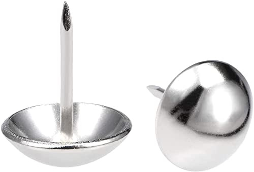 XYWHPGV Polsternägel Tack 16mm Kopfdurchmesser Edelstahl Runde Daumen Push Pins für Möbel Sofa Kopfteile, 30 Stück(e06c5 a7f6d 5f650 5aac0 c4406 46a87