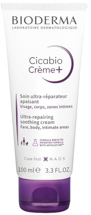 BIODERMA Cicabio Creme+ Soin ultra réparateur et apaisant - Protège des agressions extérieures, texture « effet pansement » - Idéal pour cicatriser - Pour toute la famille - Tube 40 ml