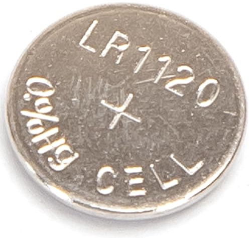 Batteria a bottone da 1,5 V AG8 LR55, 4 pezzi, ideale per orologi, giocattoli e piccoli dispositivi elettronici.