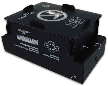 Presa da incasso in plastica 4/6/8 per inserti Livolo con inserto per piastrelle, serbatoi a scomparsa opzionale con inserti Livolo da assemblare (scatola media per massetti 624)