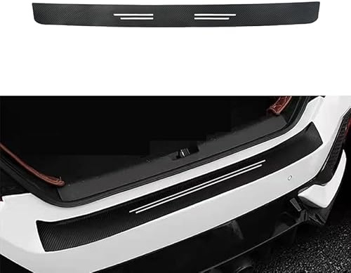 Ladekantenschutz Folie für Citroen C3 Aircross 2017-2025, Auto Schutzleiste Hintere Stoßstange Kofferraum Lackschutzfolie Auto Zubehör