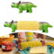 Porta pannocchie di mais a forma di dinosauro, unico supporto per pannocchie a forma di dinosauro, riutilizzabile e facile da pulire, per verdure, frutta, barbecue, feste in famiglia (D)