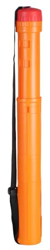 Erweiterbare Posterrolle, 43,2 - 75,9 cm, ausziehbare Dokumententasche, Transportrohr mit Gurt für Leinwand, Kunstwerke, Scroll-Container