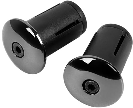 Generisch 2x Fahrrad Lenkerstopfen Lenkerendkappen Aluminium Legierung Fahrradgriff Stecker Für Mountainbike Rennrad Fahrrad Zubehör