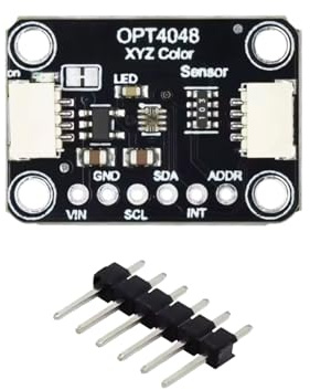 Wdbild Module de capteurs de couleur XYZ haute précision avec mesure de température et de luxes basées sur CIE pour connectivités informatiques, module d'adaptation à l'espace