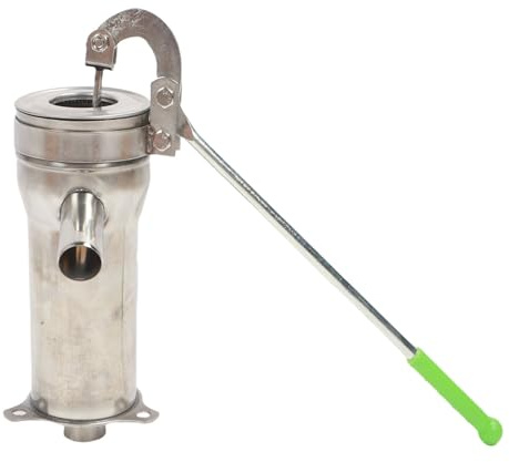 SEAFRONT Pompa Manuale per Pozzi Pompa per Brocca Manuale per Pozzi Profondi in Acciaio Inossidabile 8 M 26 Piedi per Giardino