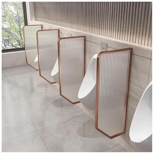 Urinaltrennwand Aus Gehärtetem Glas, Sichtschutzwand für Herrenurinale, Wandmontierte Sichtschutzwände für Öffentliche Toiletten In Hotels, Restaurants Und Bars