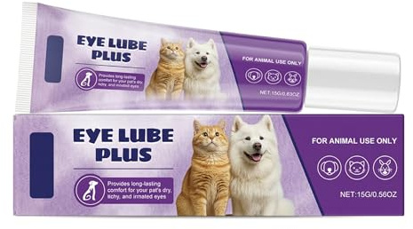 Bálsamo Natural para Eliminar Manchas de Lágrimas, Removedor de Manchas de Lágrimas para Perros, Fórmula Suave y Segura, Cuidado Ocular para Perros y Gatos, Elimina las Manchas de Lágrimas, 15g
