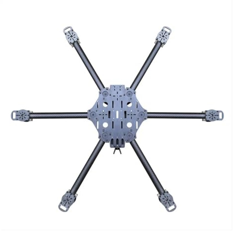 Kit de Cadre hexacoptère 14 Pouces avec Bras Amovibles | Cadre de mise à niveau pour drone avec structure 14 pouces