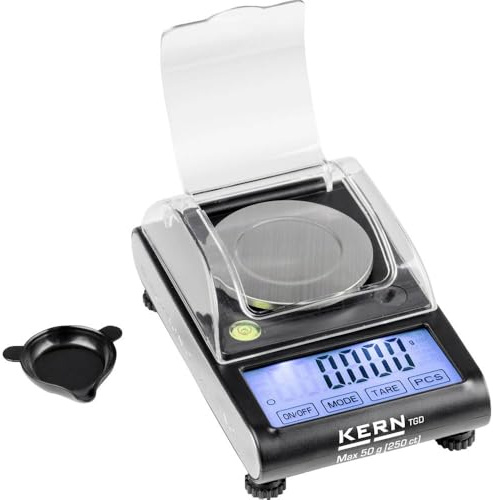 Kern TGD 50-3C Taschenwaage Wägebereich (max.) 50 g Ablesbarkeit 0.001 g batteriebetrieben Mehrfarbig