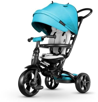 Qplay - Prime Triciclo Evolutivo 3 in 1, Colore Blu, Qp100.00