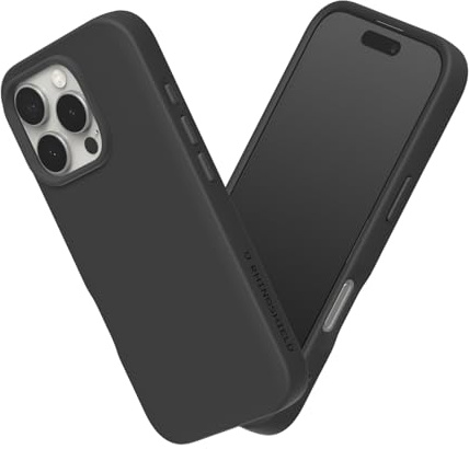 RHINOSHIELD SolidSuit Hülle für iPhone 16 Pro Max | Fallschutz nach Militärstandard, klassisches Design, schlankes Profil, minimalistischer Stil