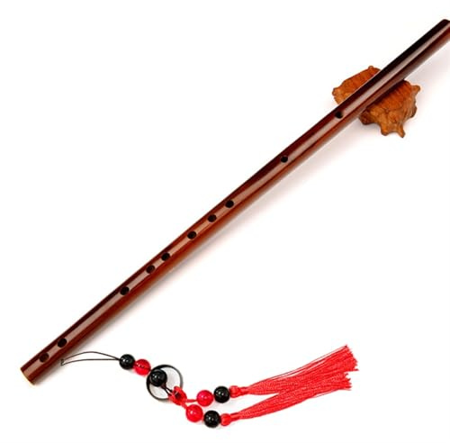 Bambusflöte Professionelle Flöte Anfänger Null-basierte Querflöte Instrument Erwachsene Professionelle Bambusflöte(Brown,F Key)