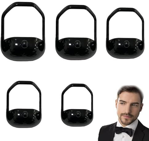 5 modelli professionali per modellare la barba, resistente, con impugnatura ergonomica, per rasatura, pizzetto, strumento per tagliare, baffi, pizzetto