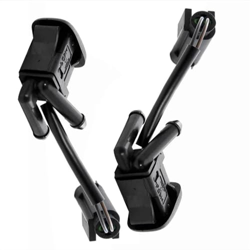 DSEQOPHH Rociador Parabrisas Compatible con para 530i 2001 2002 2003 1 Par Boquilla De Limpieza De Parabrisas Boquilla Lavaparabrisas 61668361042
