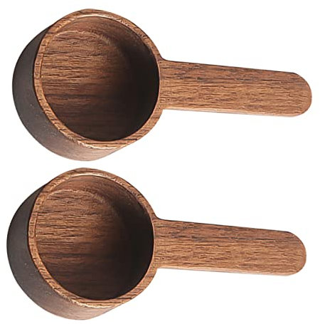 Cabilock Cuchara De Té De Madera Ligera y Portátil Ideal Para Medir Azúcar y Granos