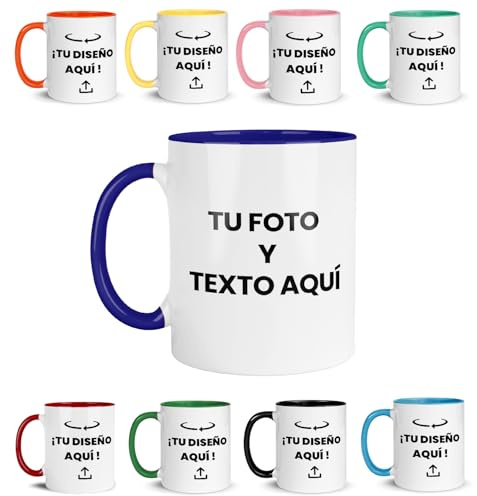 Kembilove® Taza Personalizada con Foto y Texto para Abuelo – Taza Día del Padre Personalizable – Regalo Original para Abuelo