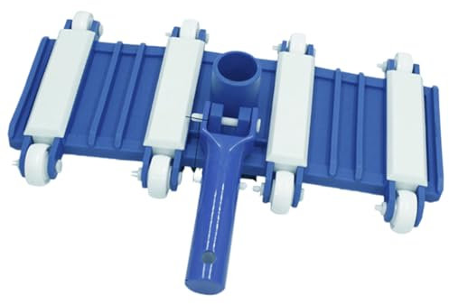 Cabezal de vacío para la Piscina: Limpiador de SPA con Ruedas, Cabezal de vacío Giratorio | Herramienta de Limpieza de Pisos de Piscina, Cepillo de succión de natación Manual para Piscinas púb