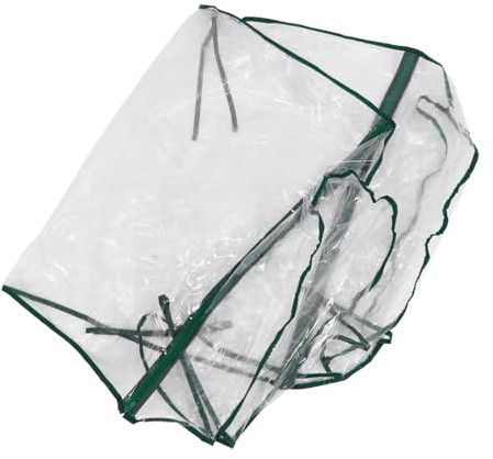 UPKOCH Invernadero De PVC Transparente para Jardines Protección y Flujo De Aire Fácil De Instalar