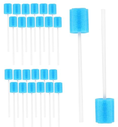 100 palillos de esponja para la boca, esponja bucal portátil, palillos de limpieza dental, herramienta de limpieza dental, salud, Med, Comfort (estilo 1)
