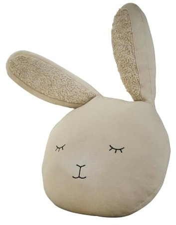 Loberon Kissen Fuzzletop, beige