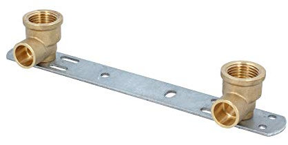 Montageeinheit Batterie 1/2 IG Kupfer Wasser Deckenwinkel Lötfittinge NEU (1/2''x15 mm 150 mm)