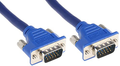 RS PRO VGA-Kabel A VGA/Stecker B VGA/Stecker, 15m Blau