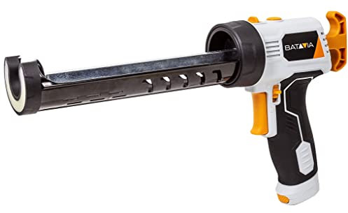 Batavia Maxxpush 6V Caulking Gun with LED (Powered by 4 x AA Batteries) - Maxxseries for DIY Professionals and Home use