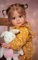 KIGKYO Reborn Baby Mädchen,23 Zoll/60cm Reborn Puppe Simulation Mädchen Handgefertigt 3D Gemalt Sehr Niedlich Puppe Wie Echte Person