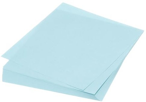 QUARKZMAN 75 Blätter Origami-Papier beidseitig bedruckt 6x6 Zoll (15x15 cm) quadratische Blätter für Kunsthandwerk, Anfänger, Geschenkdekoration, Hellblau