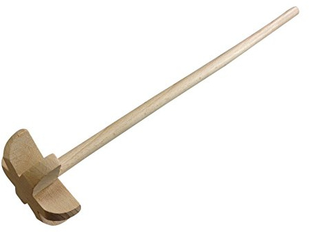 Holzquirl 50cm, Kopf 9,5cm