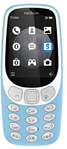 Nokia 3310 64 GB 3G SIM-Free Mobile Phone - Azure