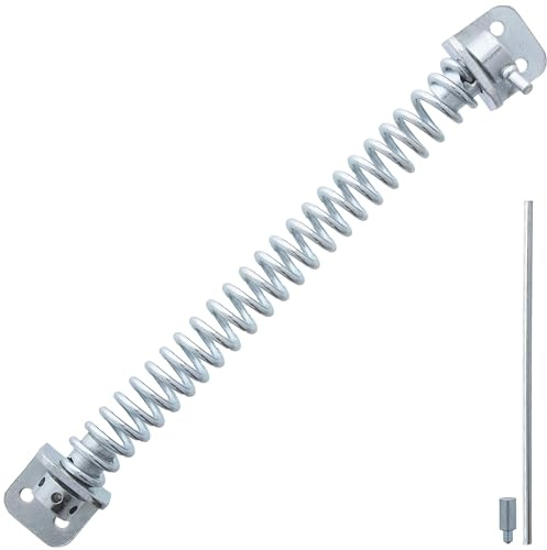 10 (250mm) Zinc Automatic Closing Garden Gate Spring Closer Swing Fence Replace