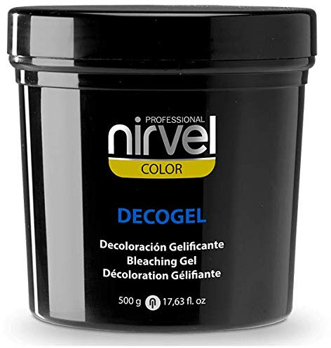 Nirvel Dust Free Blue Hair Whitening Bleaching Lightening GEL Powder Bleach 500G 5 LIFT