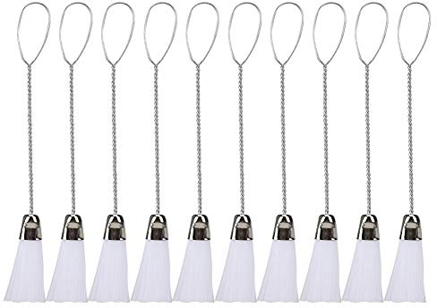 Sheens 10Pcs Sewing Machine & Keyboard Cleaning Brush, Nylon Lint Brush, 17.3cm / 6.81in, White