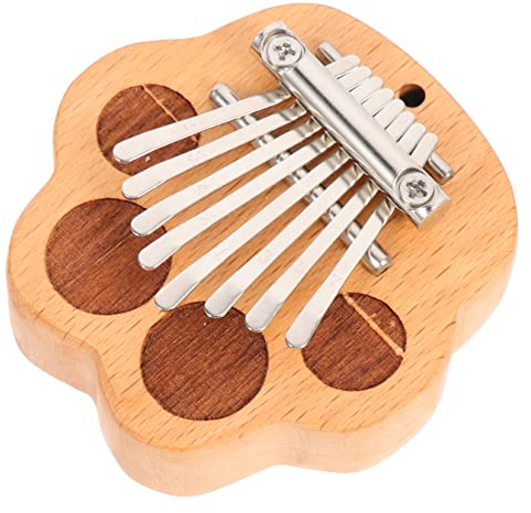 ifundom Mini Fingerklavier Tragbar Kleines Musikinstrument Kreative Kalimba Für Anfänger Musikinstrument Daumenklavier Langlebiges Miniatur-kalimba-dekor Premium-kalimba