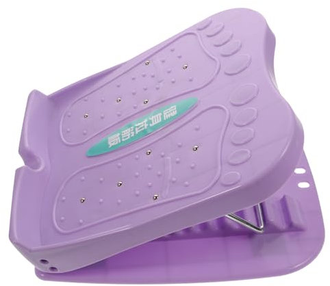 Parliky 1stk Stretchbrett Wadentrage Schrägbrett Knöchelstrecker Schrägbrett Schrägbrett Wadentragebrett Fitnessgeräte Für Zu Hause Fußstrecker Faltstrecke Fußwippe Violett Pp-material